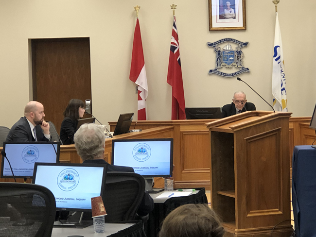 The Inquiry's public hearings started on April 15, 2019
